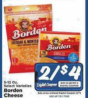 IGA Borden cheese offer