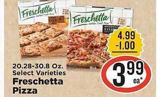 IGA Freschetta pizza offer