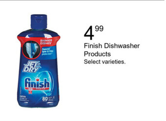 Walgreens Finish Dishwasher Products offer