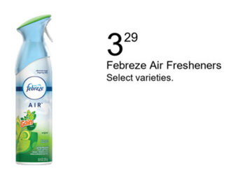 Walgreens Febreze Air Freshener offer