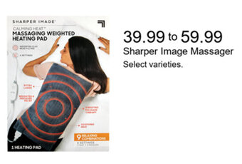 Walgreens Sharper Image Massager offer