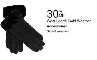 Walgreens West Loop Cold Weather Accessories offer