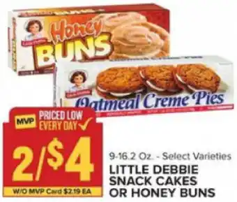 Food Lion Little Debbie Snack Cakes Or Honey Buns 9-16.2 oz offer