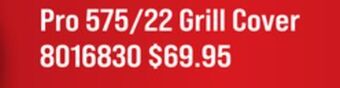 Ace Hardware Traeger® pro 575/22 grill cover offer