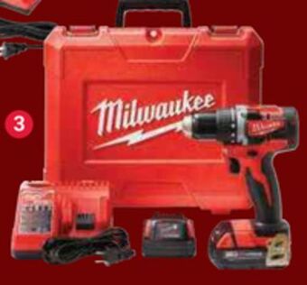 Ace Hardware Milwaukee® m18™ compact drill/driver kit offer
