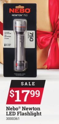 Ace Hardware Nebo® newton led flashlight offer