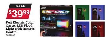Ace Hardware Feit electric color caster led flood light with remote control offer