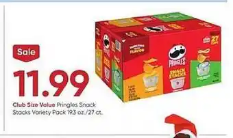 Stater Bros Pringles snacks stocks variety pack offer