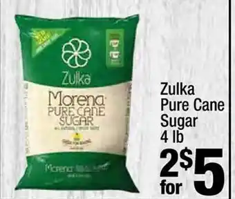 Super King Markets Zulka pure cane sugar offer