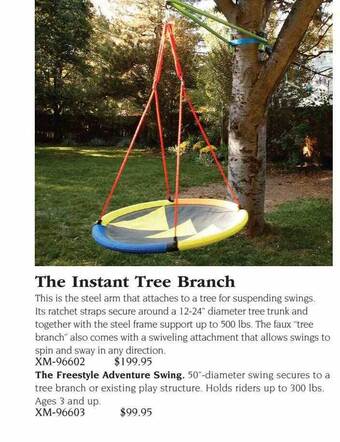 Hammacher Schlemmer The instant tree branch offer