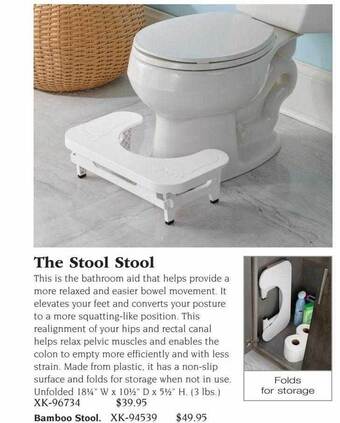 Hammacher Schlemmer The stool stool offer