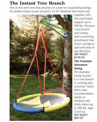 Hammacher Schlemmer The instant tree branch offer