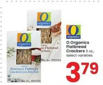 Albertsons O organics flatbread crackers offer