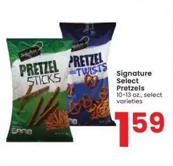 Albertsons Signature select pretzels offer