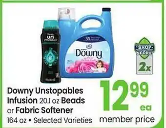 Safeway Downy unstopables infusion, beads or fabric softener offer