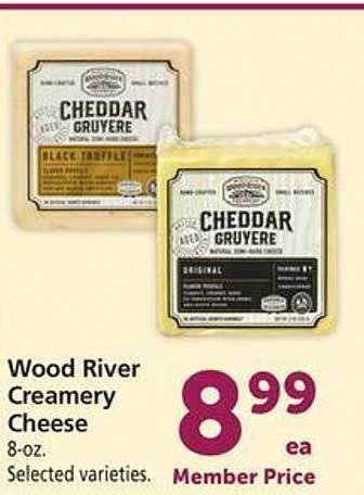 Safeway Wood river creamery cheese offer
