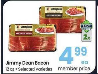 Safeway Jimmy dean bacon offer