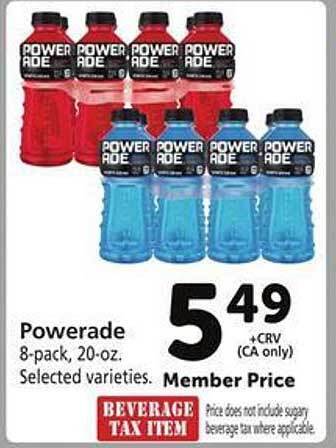 Safeway Powerade offer