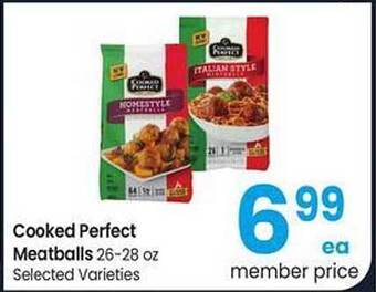 Safeway Cooked perfect meatballs offer