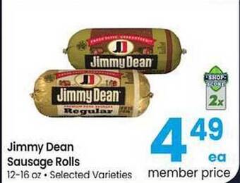 Safeway Jimmy dean sausage rolls offer