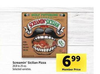 Safeway Screamin' sicilian pizza offer