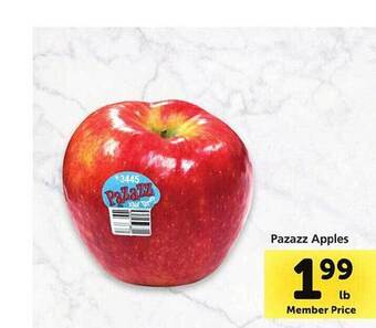Safeway Pazazz apples offer