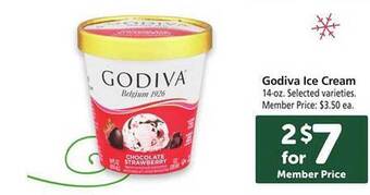 Safeway Godiva ice cream offer
