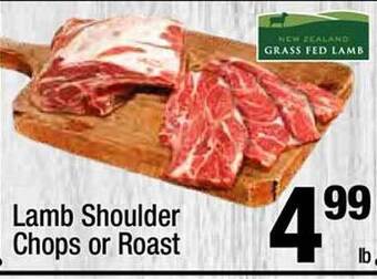 Super King Markets Lamb shoulder chops or roast offer