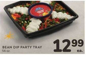 Albertsons Bean dip party tray offer