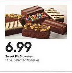 Stater Bros Sweet p's brownies offer
