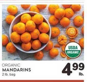 Albertsons Organic mandarins offer