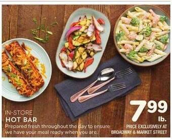 Albertsons Hot bar offer