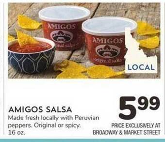 Albertsons Amigos salsa offer