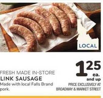 Albertsons Link sausage offer