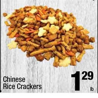 Super King Markets Chinese rice crackers offer