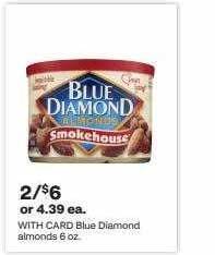 CVS Blue diamond almonds offer