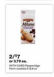 CVS Pepperidge farm cookies offer