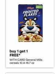 CVS General mills cereals offer