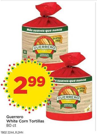 Foods Co Guerrero white corn tortillas offer