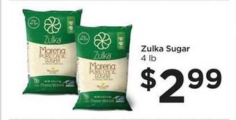 Foods Co Zulka sugar offer