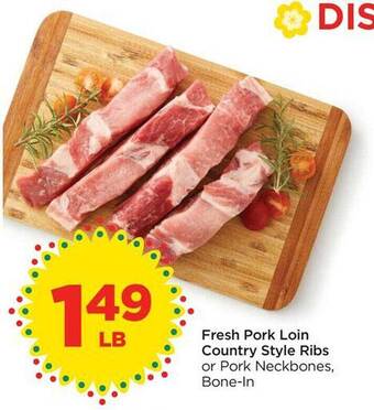 Foods Co Fresh pork loin country style ribs offer
