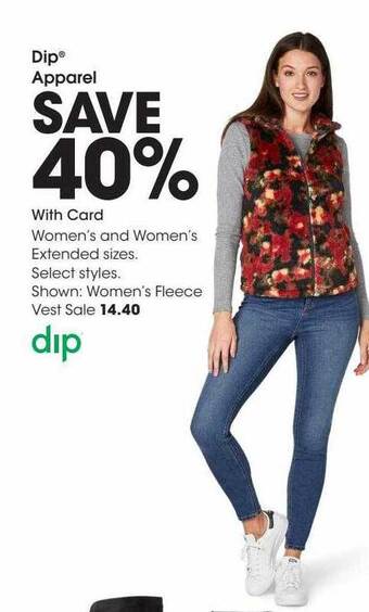 Fred Meyer Dip apparel offer