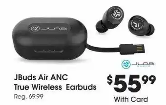 Fred Meyer Jbuds air anc true wireless earbuds offer