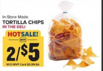 Food Lion Tortilla Chips offer
