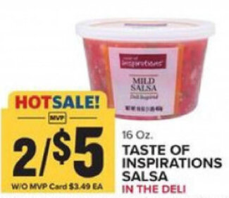 Food Lion Taste Of Inspirations Salsa 16 oz offer