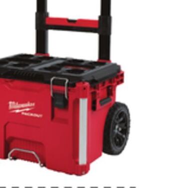 Ace Hardware Milwaukee® packout™ 22" impact-resistant rolling tool box offer
