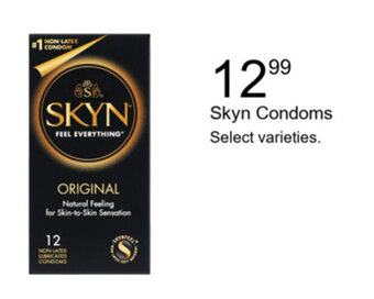 Walgreens Skyn Condoms offer