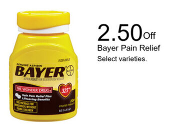 Walgreens Bayer Pain Relief offer