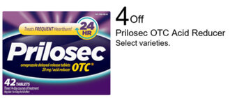 Prilosec OTC Acid Reducer