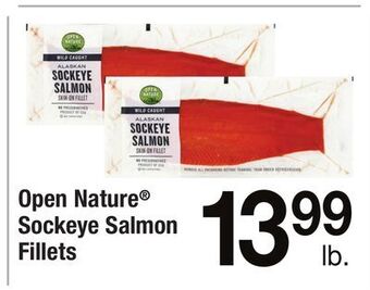 ACME Open nature® sockeye salmon fillets offer